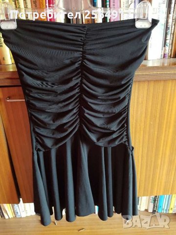 Продавам къса лятна черна рокля , снимка 1 - Рокли - 28709011