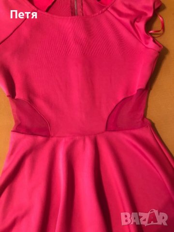 Guess Дамска къса цикламена рокля, снимка 2 - Рокли - 37620565