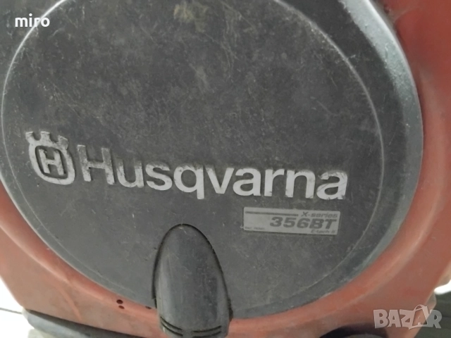 Професионална машина за почистване с въздух преди асфалтиране Husqvarna X-series 356BT!! , снимка 2 - Други машини и части - 52926534