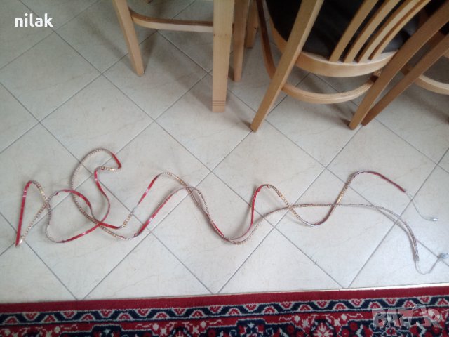 Продавам LED 24V влагозащитна лента 5м.  лепяща, снимка 2 - Друга електроника - 35573306