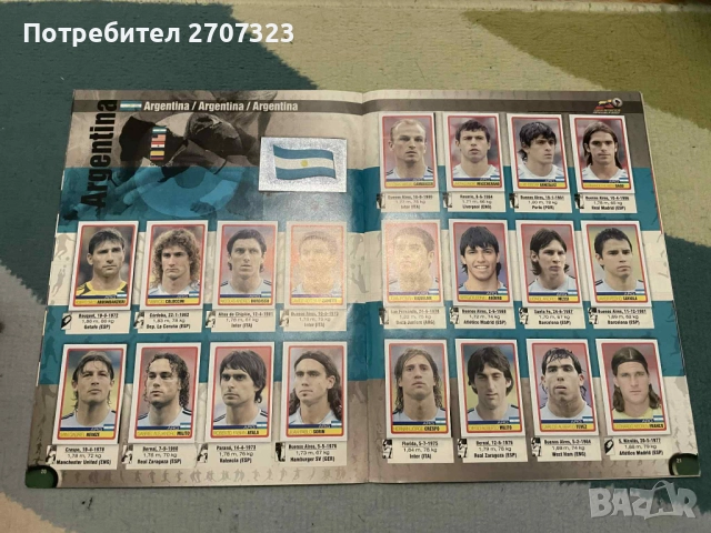 Албум Панини Копа Америка 2007 - изцяло попълнен, снимка 6 - Списания и комикси - 51473968