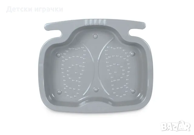 Ваничка за крака Intex, 56×46 см, PVC, предотвратява замърсяване, противохлъзгаща, сива, снимка 2 - Басейни и аксесоари - 49923661