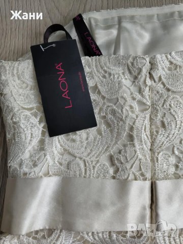 Елегантна дантелена рокля , снимка 5 - Рокли - 50043040