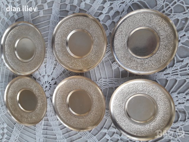 Стари подложки за чаши , снимка 3 - Други ценни предмети - 27506423