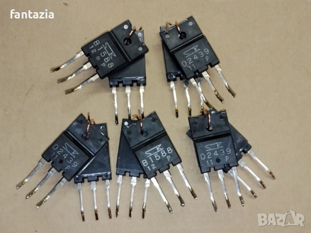 Транзистори оригинални 2SB1588 2SD2439 1588 2439