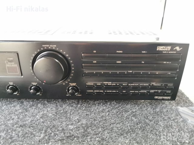 Усилвател Ресийвър съраунд JVC RX-508VBK, снимка 3 - Ресийвъри, усилватели, смесителни пултове - 40828657