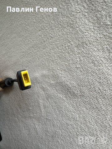 Оригинално захранване зарядно за лаптоп Lenovo 20V 2.25A Правоъгълна букса, снимка 6 - Кабели и адаптери - 43385542
