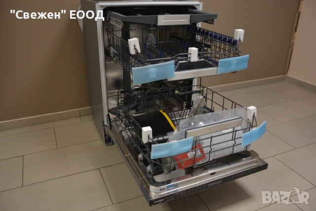 Съдомиялна за вграждане SIEMENS SX87TX02CE openAssist, Zeolith и autoOpen Dry, снимка 10 - Съдомиялни - 53332619