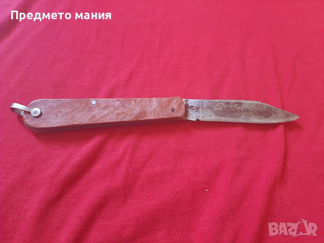 Старо дожбно ножче ножка нож , снимка 5 - Ножове - 44859911