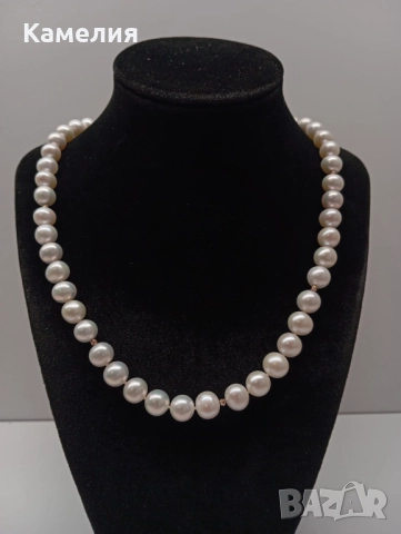 Огърлица с перли , снимка 2 - Колиета, медальони, синджири - 52347713