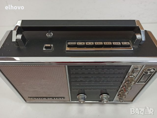 Радио SANYO Transworld Senator De Luxe, снимка 5 - Радиокасетофони, транзистори - 32861747