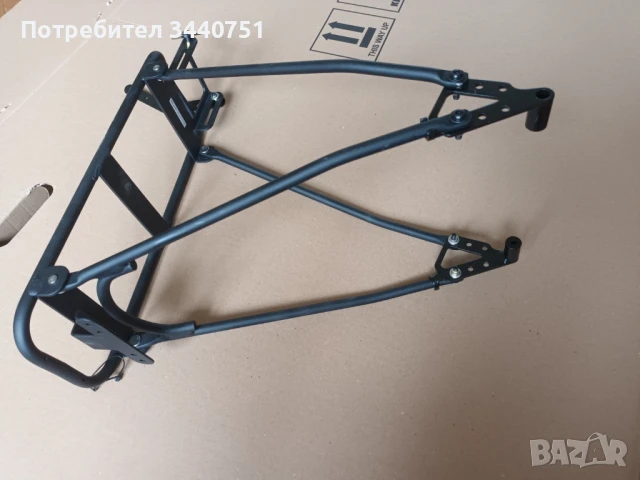 Багажник за велосипед 500, за капли с диск 26-28", снимка 1