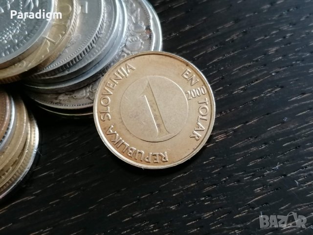 Монета - Словения - 1 толар | 2000г.