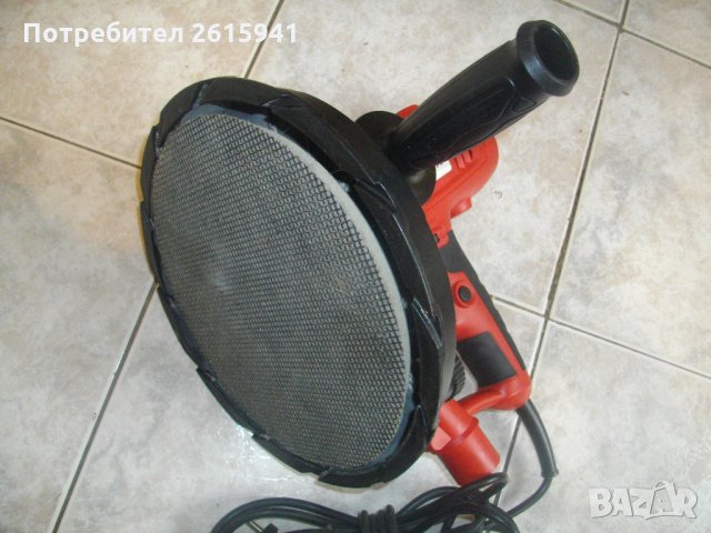 ф225мм-1220 Вата-Кръгъл Немски-За Гипсокартон/Тавани/Стени/Подове-TECMIX TMHS125-Виброшлайф-, снимка 7 - Други инструменти - 33030381