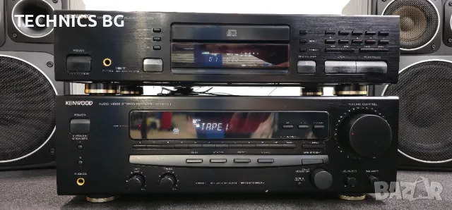 Усилвател Kenwood KR-V6050 и CD player Kenwood DP-1050, снимка 6 - Ресийвъри, усилватели, смесителни пултове - 49351644