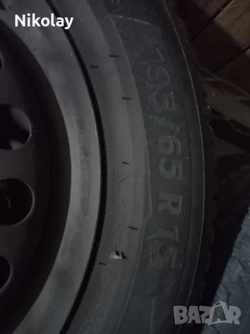 продавам зимни гуми Michelin и джанти за опел вектра 4 бр