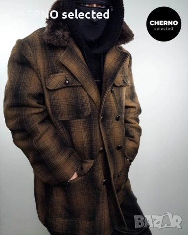 SCHOTT NYC палто с яка от изкуствен косъм – размер XXXL – отлично състояние