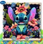 Диамантен гоблен Лило и Стич Lilo and Stitch, снимка 1 - Гоблени - 43676691