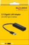 DeLOCK USB адаптер, USB-C към DisplayPort, черен, 20cm, 4K 60Hz, снимка 4