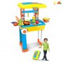 Детска кухня - куфар със светещ керамичен котлон и реалистични звуци, снимка 1 - Играчки за стая - 35379344