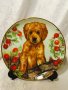 колекционерска порцеланова чиния за стена , снимка 1 - Декорация за дома - 43292948
