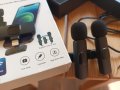 Безжични микрофони-репортерски за APPLE, снимка 2