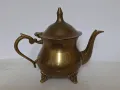 Стар бронзов чайник, снимка 8