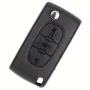 Кутийка за ключ с 3 бутона за Peugeot/Citroen 207 307 308 407 607 Partner Berlingo C2 C3 C4, снимка 2