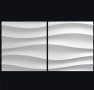 Декоративни 3D панели - 3д гипсови пана, стенни облицовки 0076, снимка 2