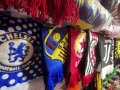 Футболни шалове, плетени, висококачествена материя и бродерии. Произведени в Турция., снимка 3