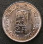 25 центими 1990, Венецуела, снимка 1 - Нумизматика и бонистика - 28296066