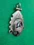 Сребърен медальон №7706 , снимка 3