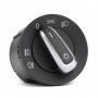 Копче ключ бутон фарове VW Golf 5 6 Passat B6 B7 Touran Touareg Caddy, снимка 2