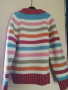 детски цветен  пуловер, снимка 3