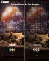 Светлини за завеси, 540 светодиода, 5x6,9 фута WiFi интелигентни LED светлини за завеси, снимка 2