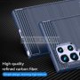 Samsung Galaxy S22 Ultra 5G Противоударен Силиконов Гръб - Карбон, снимка 15