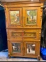 Шкаф писалище с рисувани картини., снимка 3