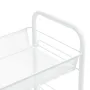 Кухненска количка на 4 нива, бяла, 46x26x85 см, желязо Код P438, снимка 6