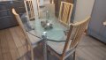 Трапезна/холна маса за хранене от стъкло, снимка 4