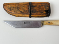 Стар нож с кокалена дръжка и кания. №2211, снимка 3