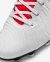Футболни обувки NIKE JR LEGEND 10 ACADEMY FG/MG WHITE/BLACK-BRIGHT CRIMSON размер 37.5, снимка 2