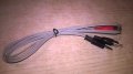 чинч/жак 3.5мм-стерео кабел-1.55м-внос швеицария, снимка 2