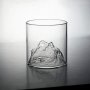 3207 Стъклена чаша за уиски Планина, снимка 1 - Чаши - 38401585