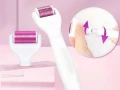 DERMA ROLLER за микроиглена мезотерапия лице, шия и тяло, комплект 6в1, снимка 3