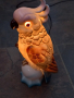 порцеланова нощна лампа папагал, снимка 3