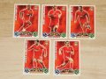 Комплект от 100 бр. футболни карти МАЧ АТАКС от Висшата лига 2009/10 Манчестър Сити, Челси, Ливърпул, снимка 4