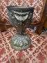 стара голяма чаша бокал с интересни мотиви, снимка 2