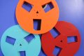 Магнетофонни ролки различни цветове 18 см , снимка 5