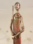 африканска фигурка масай   23/2, снимка 4