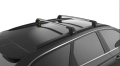 Напречни греди за багажник за коли с вградени покривни релси, снимка 5